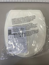 American Standard 5020B65G.222 Round Toilet Seat, Soft Close, Grip Tight, Linen