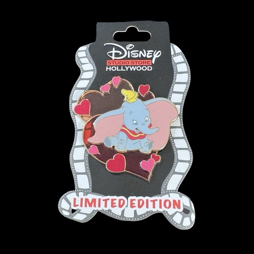 Disney DSSH Dumbo Valentines Day All Hearts Stained Glass LE 300 Pin