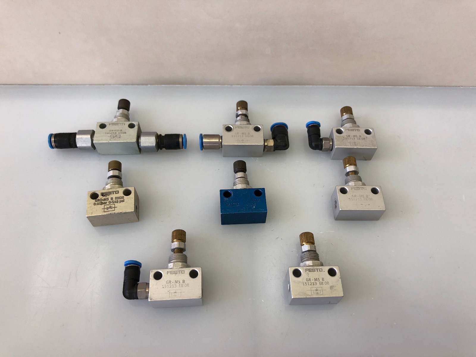 1x Festo GR-M5 B Flow Control Valve 151213 GRM5B