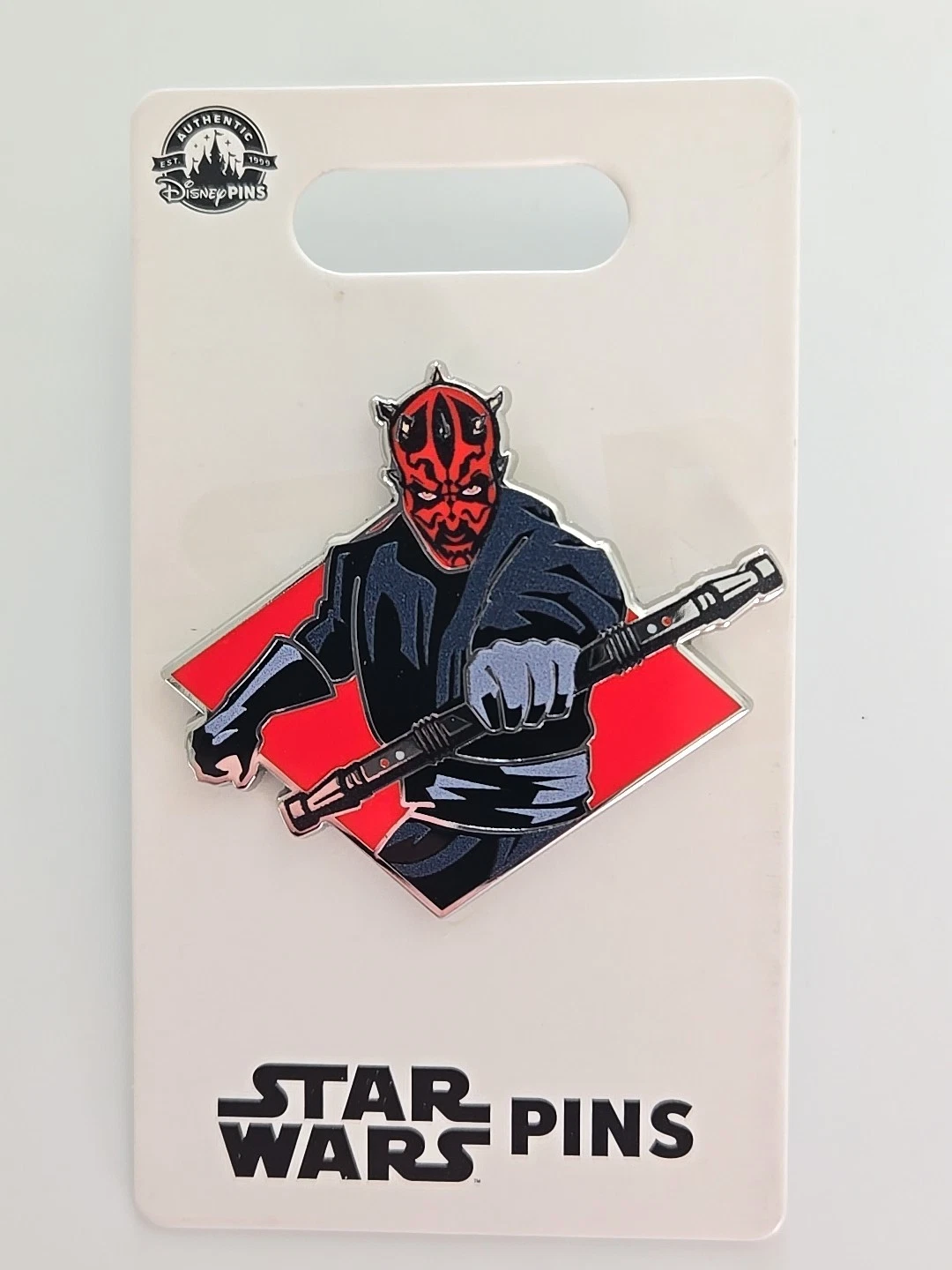 2024 Disney Star Wars Sith Lord Darth Maul Trading Pin NOC