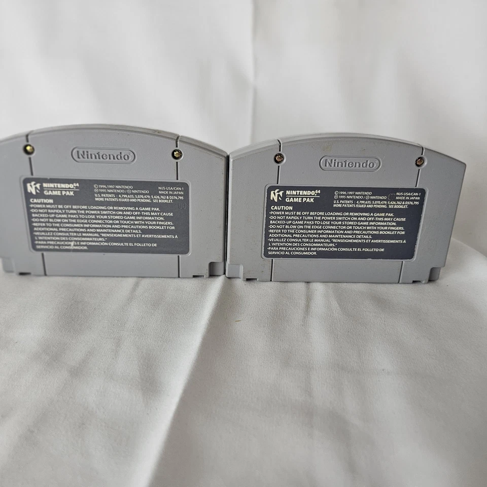 Cartuchos WCW vs NWO Revenge And World Tour N64 probados y limpios ENVÍOS HOY Foto 2 de 2