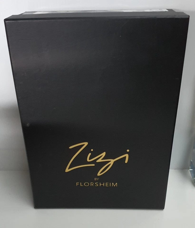 Florsheim Zizi Verdon Black Block Heel Loafer with Tassles Size 38B Gem in Sole - image 2 of 4