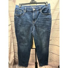 Maurices High Rise Dark Wash Denim Jeans Women Size 14