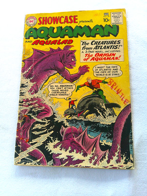 Showcase #30 DC Comic 1961 Fair 1st Appearance Siver Age Aquaman