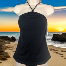 NWT Michael Kors Small Black 2 Piece Cruise 2017 Collection Swimsuit