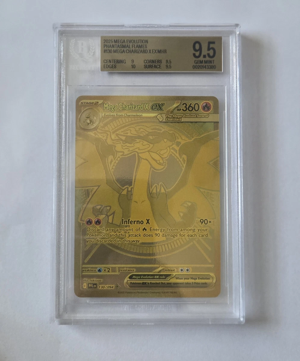 Pokémon TCG Beckett Grading Services (BGS) 9.5 Graded Collectible