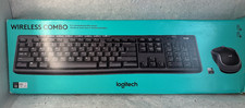Logitech Wireless Keyboard and Mouse: USB-A Full Size