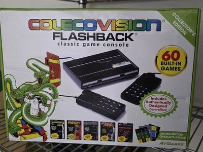 ColecoVision Flashback Collector's Edition Console w/ Controllers 60 Games