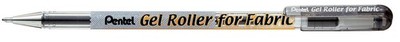Pentel Textil Gel Tintenroller BN15 schwarz