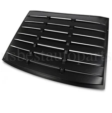 Rear Window Louver For Ford Mustang 2005-2014 GT Coupe Black Sun Shade Vent