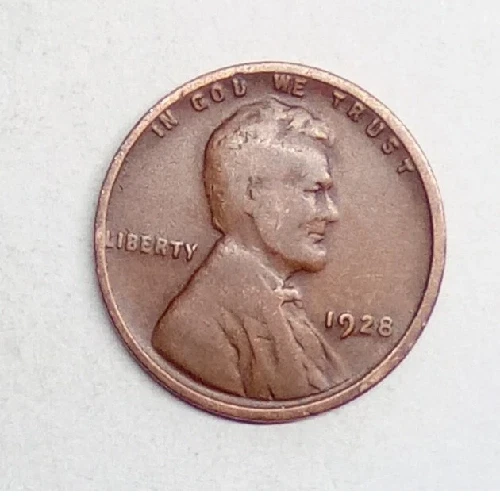1928 Lincoln Wheat Penny Cent - G/VG Good or Better Very Nice