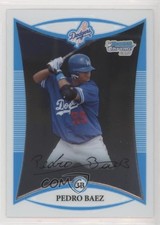 2008 Bowman Chrome Prospects Pedro Baez #BCP219 3a3