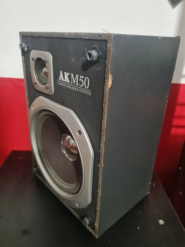 Cassa Speaker AKAI AK M50 Funzionante Altoparlante Hi Fi AKM50 - Immagine 3 di 4