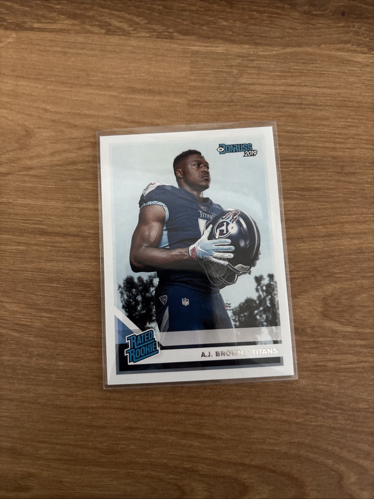 2019 Panini Donruss AJ Brown Rookie Rated #314 Tennessee Titans