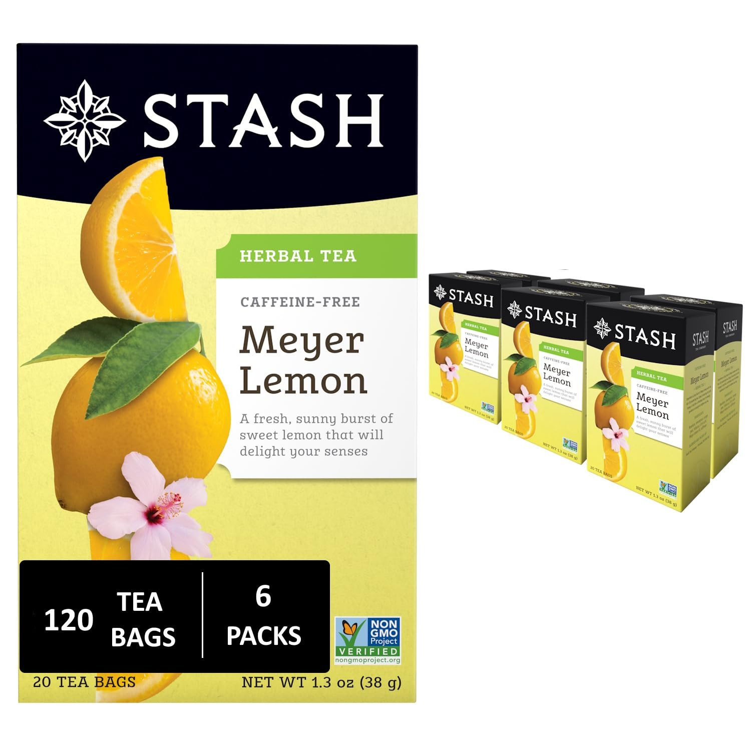 Double Bergamot Earl Grey Black Tea - Caffeinated, Non-gmo Project Verified