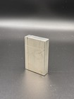 Vintage St. Dupont Ligne Gatsby Vertical Lines Silver Plaque Argent Lighter  — photo 1