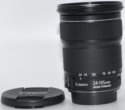Canon EF 24-105 mm F/3.5-5.6 IS STM Objektiv Image Stabilizer Sehr Gut #OX