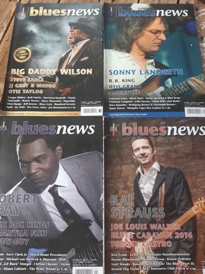 BLUES NEWS  2015   4 Ausgaben Musikmagazin