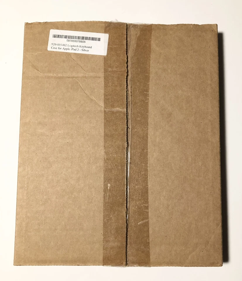 Logitech Zagg Keyboard Case for Apple iPad 2, 3, 4 Silver NEW - Image 2 of 2