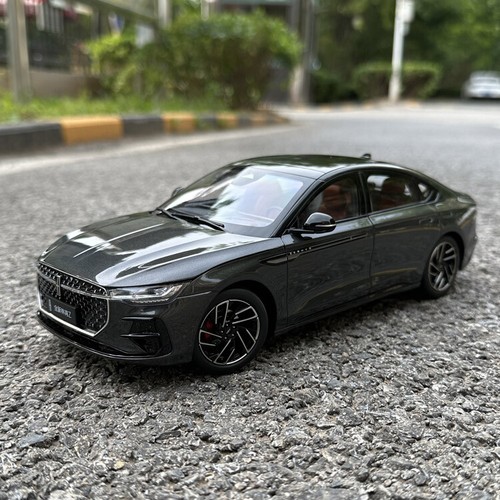 Lincoln Z i Cool Metal Diecast 1:18 Model Car Collection Ice Blue/Gray - Picture 13 of 14