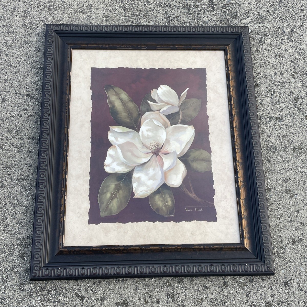 絵画洋画(72cm×62cm)Vivian Flasch Framed Art Print by Vivian