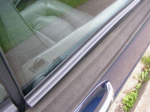 SAAB 900 classic convertible window scraper window seal rubber seal SET OF 4 - Picture 3 of 5