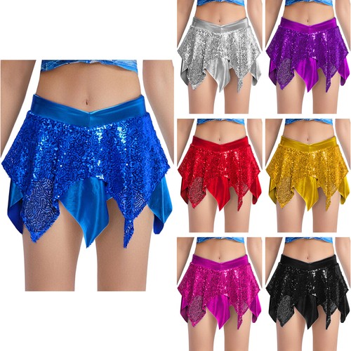Kids Girl's Underskirt Party Skirts Sparkly Skort Athletic Skirt A-Line Costume - Picture 2 of 52