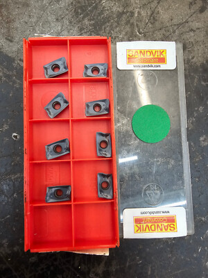 Qty 8 Sandvik R390 R390-11T308M-MM S30T Grade Carbide Inserts