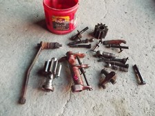 Farmall M Ih Tractor Hydraulic Belly Pump Assembly Inner Parts & Control Lever