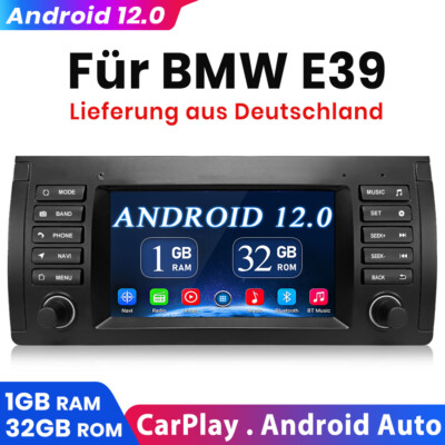 Für BMW 5er E39 X5 E53 E38 Android 12 1+32G Autoradio Carplay GPS NAVI WIFI SWC