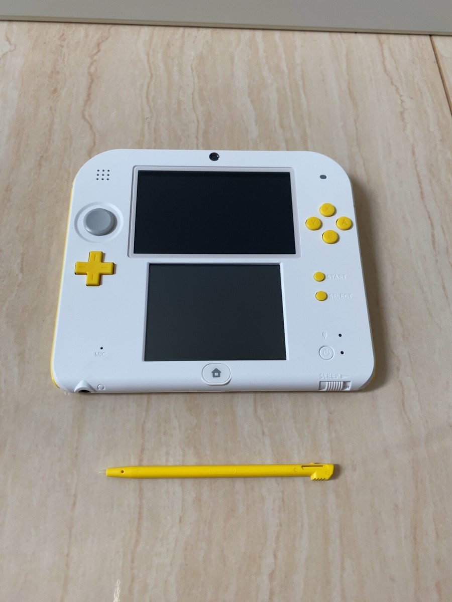 Nintendo 2DS Super Mario Pack White x Yellow Japan Near Mint