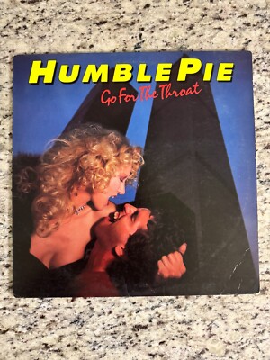 Humble Pie - Go For The Throat OG Vinyl LP, ATCO Records, 1981, SD 38-131