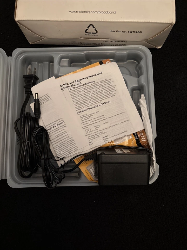 Motorola SB5120 SurfBoard Cable Modem - Working - VG Condition - Fast Shipping ! - Image 3 of 4