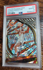 2022 Revolution WNBA Dijonai Carrington RC FRACTAL PSA 10 POP 1 ROOKIE