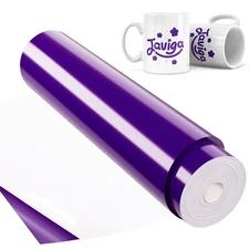 Purple Permanent Self-Adhesive Vinyl Proof Car Decals All Machines ** 12"x15ft