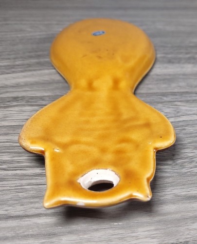 Vintage Mid-Century Ceramic Owl Wall Mount Spoon Rest ~ Souvenir Plymouth, Mass. - 第 8/8 張圖片
