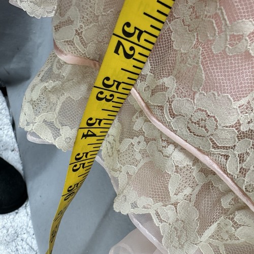 VTG Intime Nightgown Robe Nightgown Womens Small Set Sheer Coquette Retro Pinup - Picture 11 of 24