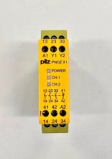 Pilz PNOZ X1 24VAC/DC 3n/o 1n/c Safety Relay
