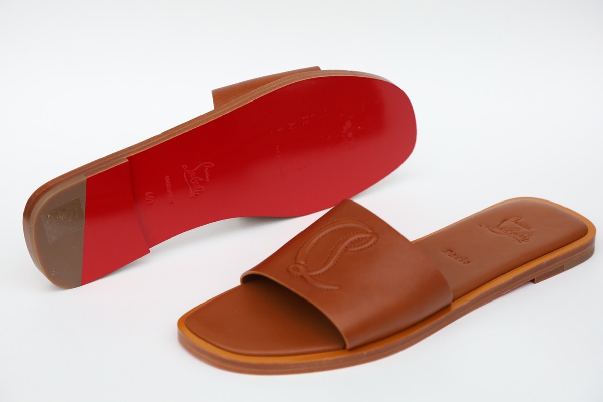 Christian Louboutin Slide Sandal Womens Shoes Size 40.5/US  display picture 3