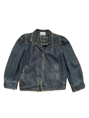Sergio Valente 80s Blanket Lined Jean Jacket Women's Size