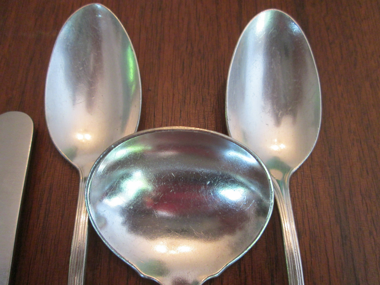 SET 9 PIECES! Vintage REED & BARTON MIRRORSTELE silverplate GRACE