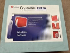 Image of REXEL Crystalfile Extra Lateral File x 25 Red - '275' - 15mm (No 70638)