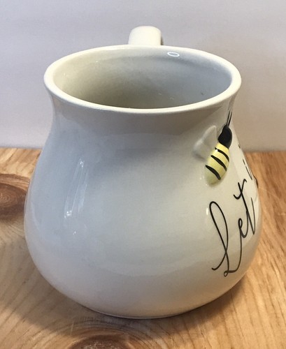 Global Design Connections Let It Bee Garden Party 19.4 Oz Ceramic Coffee Tea Mug - Picture 5 of 11