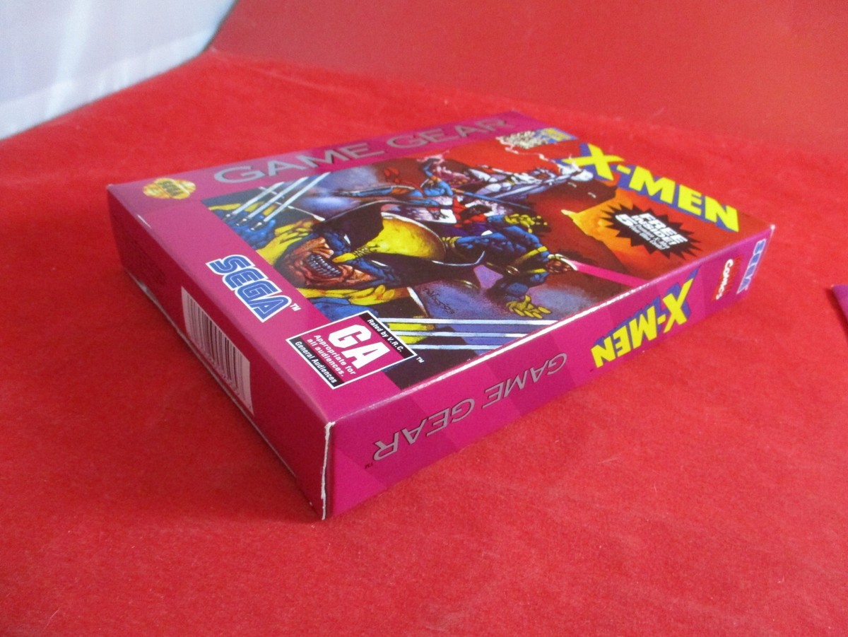 洋楽 Gentlemen X Smooth & Soft 1994 Mega Rare X-Men Sega Game Gear COMPLETE w/ Box manual game Fleer Cards! | eBay