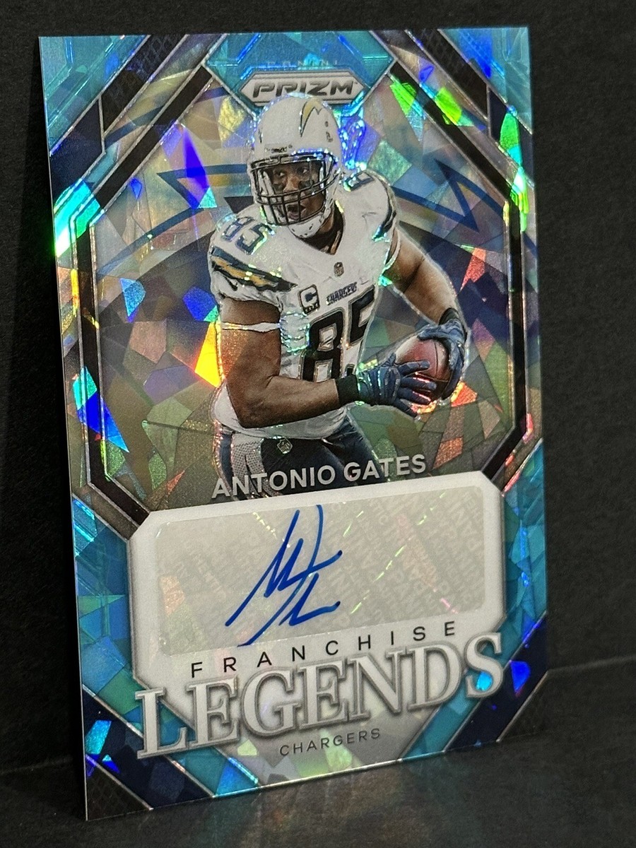 acgカード　　Legend    of     PR⭐︎13 2023 Panini Prizm NFL Franchise Legends Antonio Gates Auto Blue