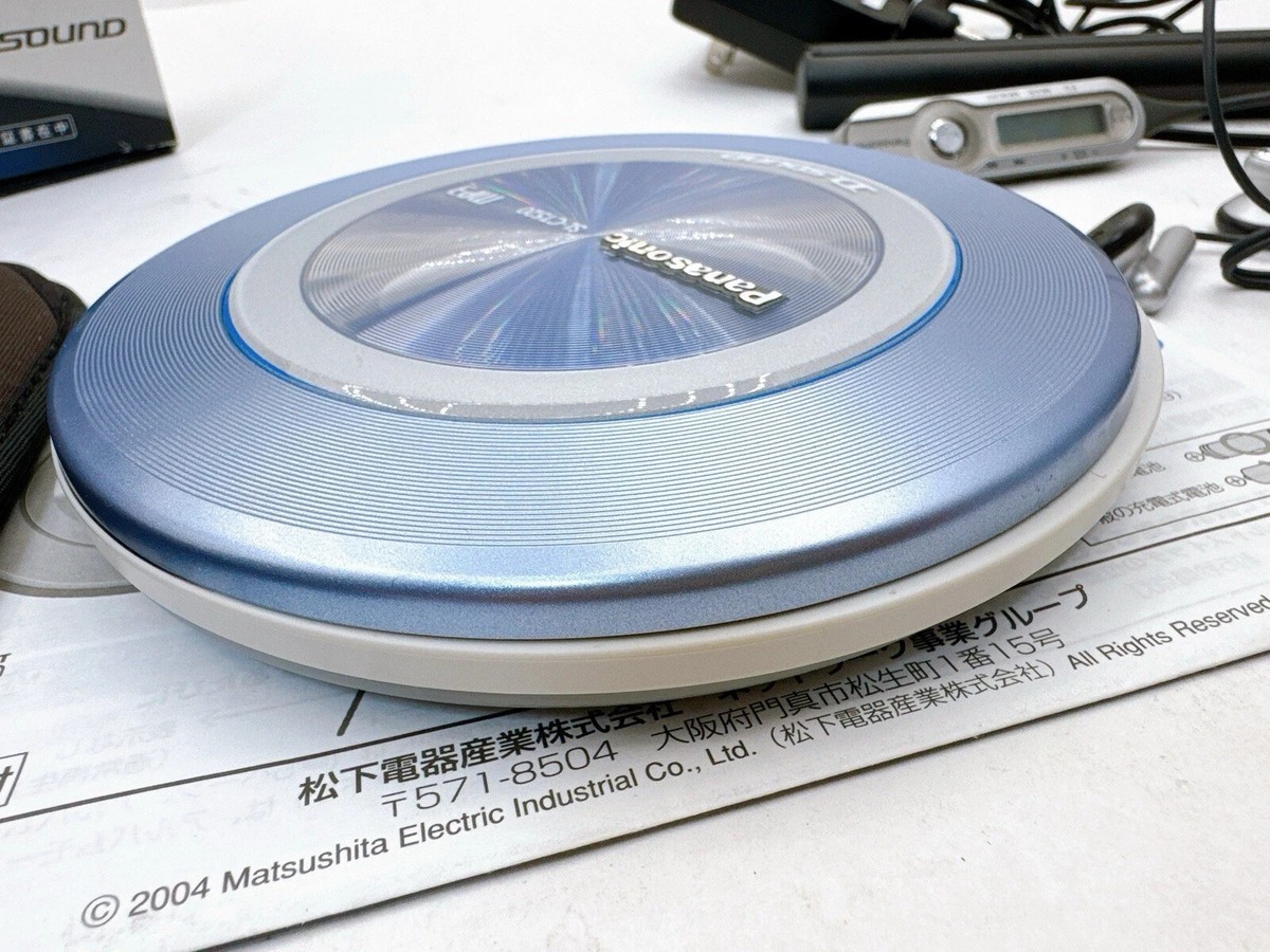 Panasonic SL-CT520 Portable CD Player with Original Box - Tested