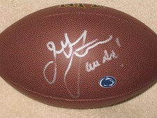 James Franklin Signed Football Penn State Nittany Lions COA