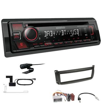 Kenwood Autoradio Spotify DAB Bluetooth USB Set für Dodge Viper 2003-2010