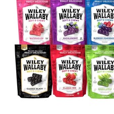 Gourmet 10 Ounce Vegan Licorice Variety Pack - 7 Flavors of Soft Chewy Bliss