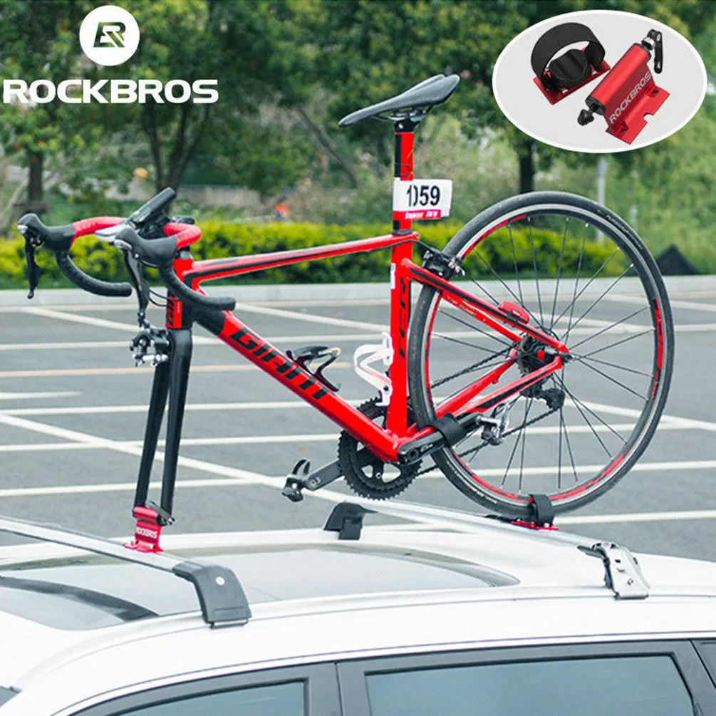 ROCKBROS Bicycle Car Roof Rack Carrier Quick release Alloy Fork